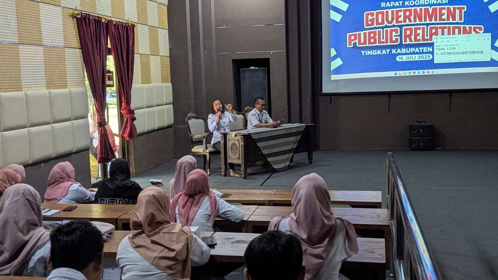 Pemkab Rembang Perkuat Keamanan Media Sosial dan Sinergi Konten Perangkat Daerah melalui Rakor Government Public Relation