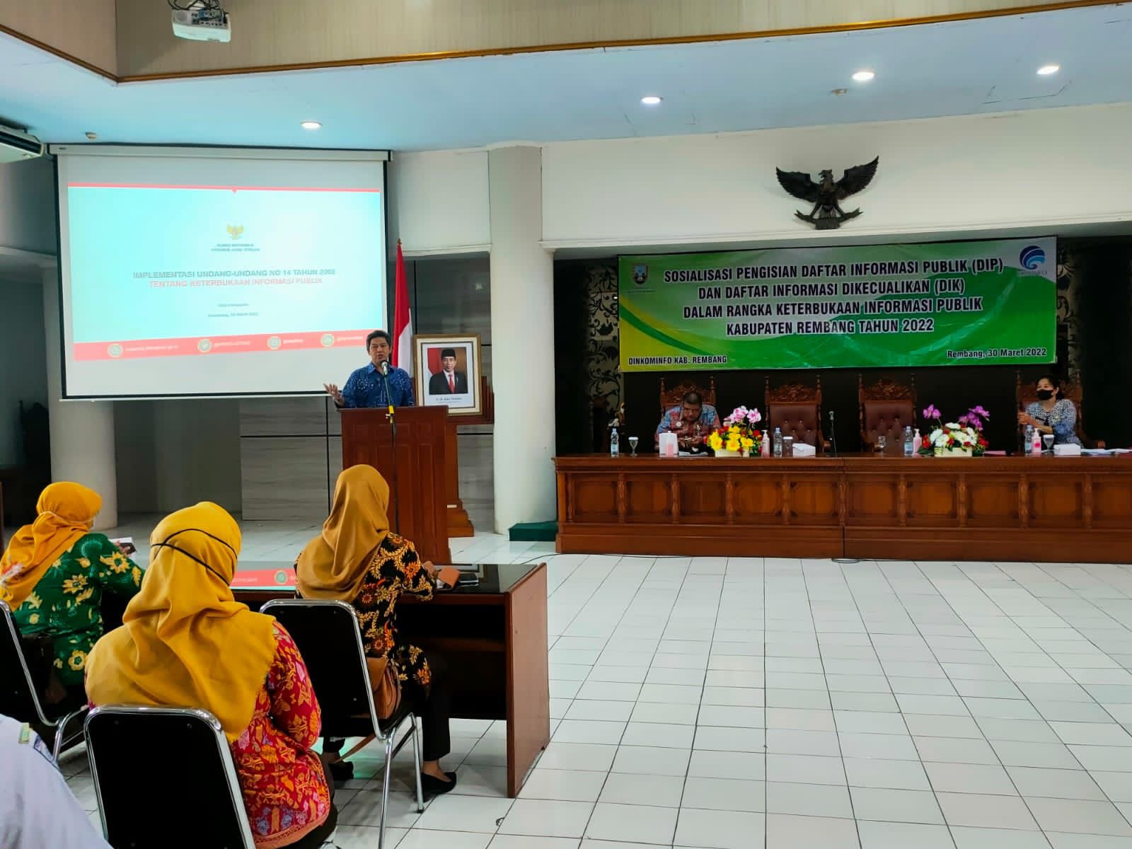 Tingkatkan Layanan Informasi Publik, Diskominfo Gelar Sosialisasi DIP