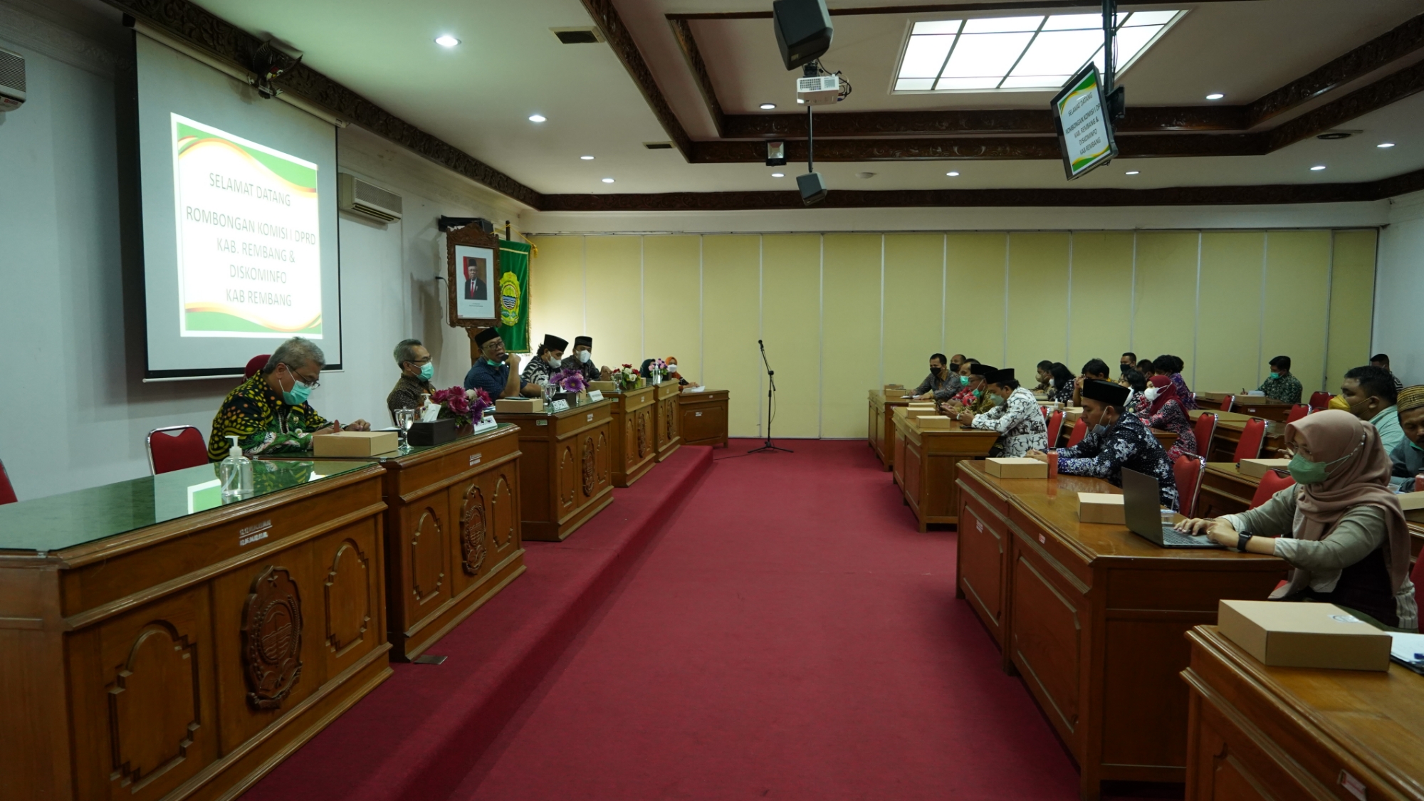 Studi Tiru Smart City, Dinas Kominfo Rembang Kunjungi Bumi Projotamansari