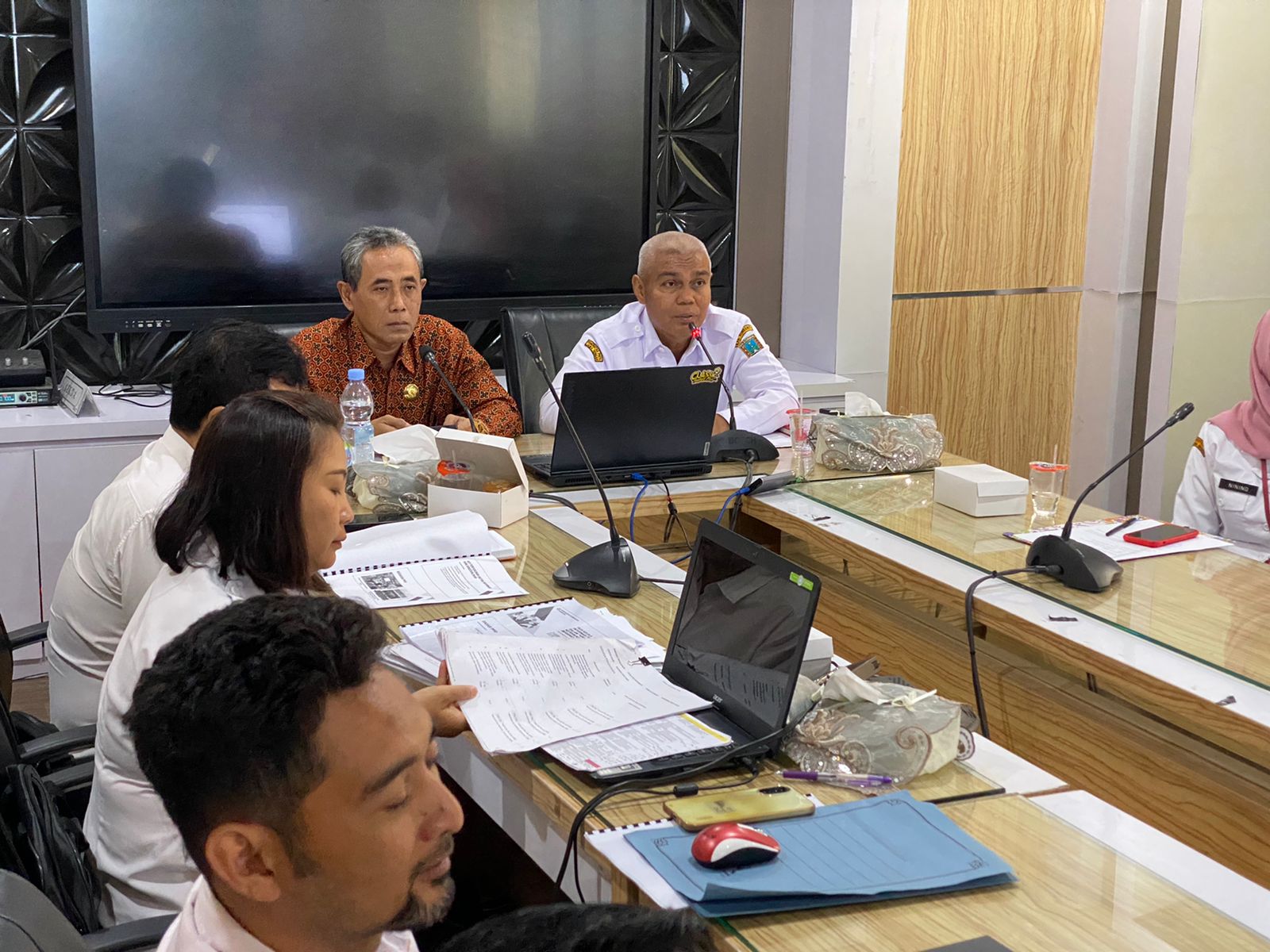 KOMISI INFORMASI VISITASI KETERBUKAAN INFORMASI PUBLIK DI REMBANG
